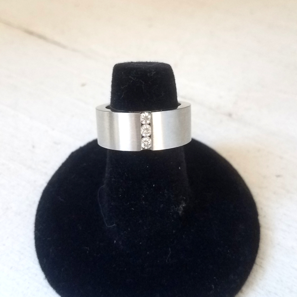 Stainless Steel Band Ring